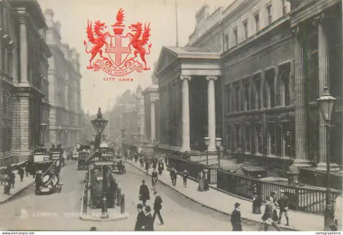 A5845 London general post office city arms