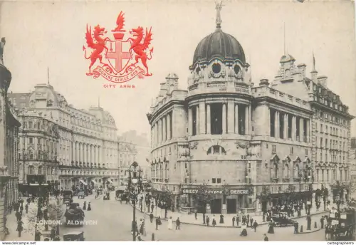 A5845 London Aldwych city arms