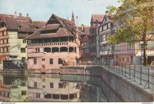 A5821 Strasbourg bain des plantes cpa