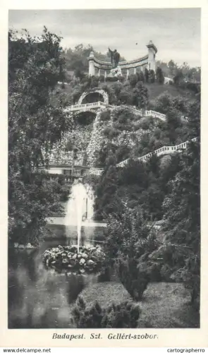 A5813 Hungary Budapest Szent Gellert szobor