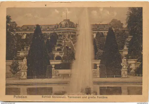 A5813 Potsdam Schloss Sanssouci