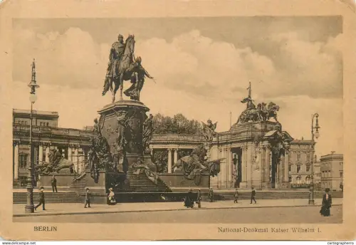 A5813 Berlin National Denkmal Kaiser Wilhelm I