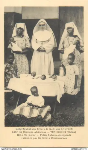 A5850 Benin Ibadan congregation des soeurs petits enfants abandonnees soeurs missionnaires