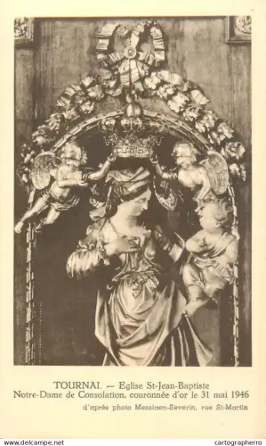 A5850 Tournai eglise St-Jean Baptiste Notre Dame de Consolation