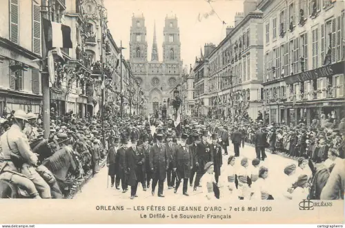A5850 Orléans - Les Fêtes de Jeanne d 'Arc - 7 et 8 Mai 1920