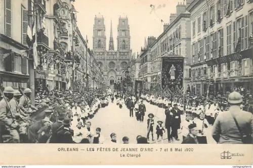 A5850 Orléans - Les Fêtes de Jeanne d 'Arc - 7 et 8 Mai 1920