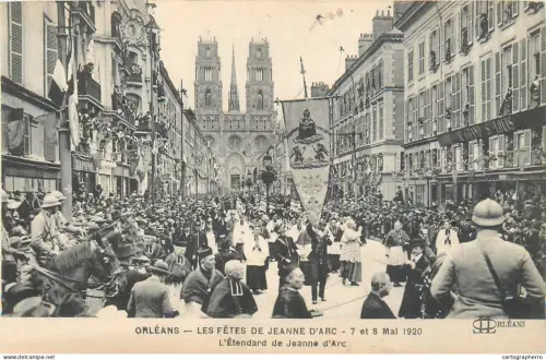 A5850 Orléans - Les Fêtes de Jeanne d 'Arc - 7 et 8 Mai 1920