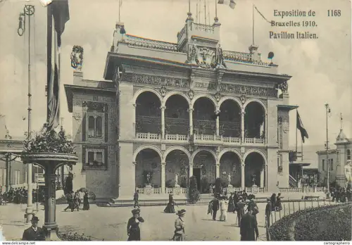 A5849 Brussels > Universal exhibitions 1910 Pavillon Italien