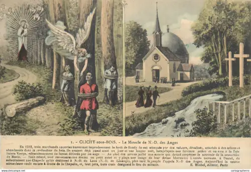 A5848 France Clichy-sous-Bois le miracle de Notra Dame des Agnes