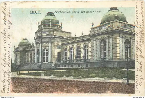 A5848 Liege exposition palais des beau-arts 1906