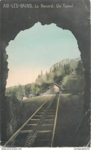 A5848 Aix les Bains le revard un tunel