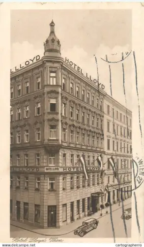 A5848 Hotel Lloyd Wien 1931