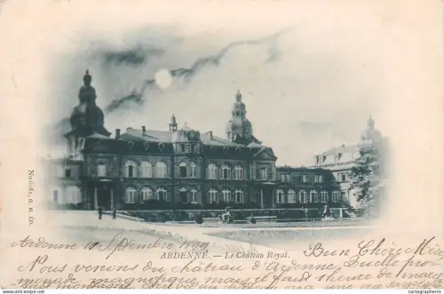 A5848 Belgique Royal Château of Ardenne cpa 1899