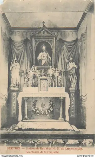 A5848 Belgium Bertrix sanctuaire cpa