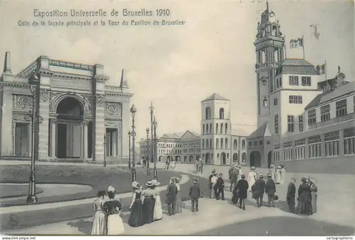A5853 Bruxelles Exposition Universelle 1910