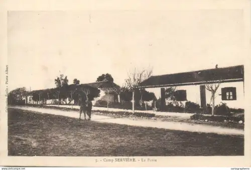 A5853 Algerie camp Serviere - La Poste