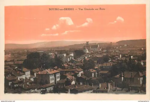 A5853 Bourg-en-Bresse vue generale cpa