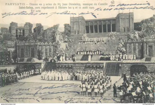 A5853 Parysatis drame Saint-Saens Beziers