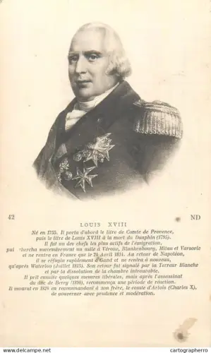 A5852 Louis XVIII