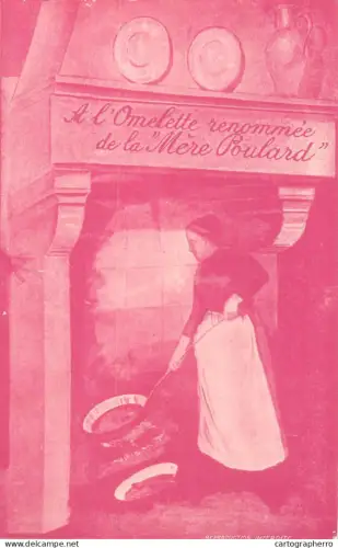 A5851 Le Mont Saint Michel Mere Poulard omelette menu