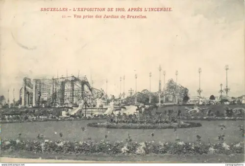 A5851 Brussels > Universal exhibitions 1910 after the fire