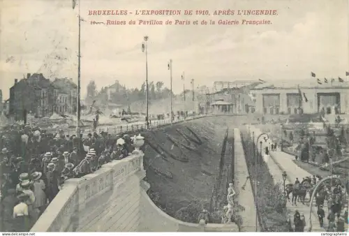A5851 Brussels > Universal exhibitions 1910 after the fire