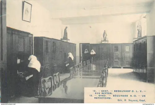 A5851 Gent Beguinage Notre-Dame - un refectoire