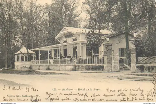 A5851 Barbizon Hotel de la Foret cpa