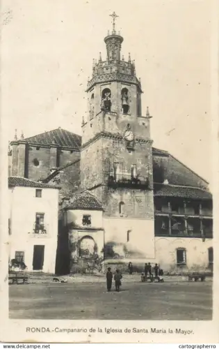 A5866 Ronda Campanario de la Iglesia de Santa Maria la Mayor