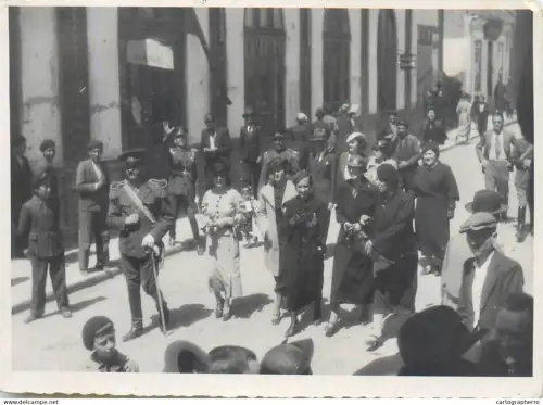 A5866 Somewhere in Romania event 10 Mai 1936 real photo postcard format 8 x 12 cm