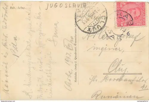 A5865 Croatia Rab Arbe rppc