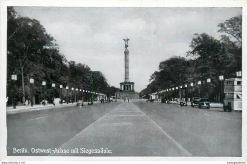 A5338 Germany Berlin Ostwest-Achse mit Siegesaule