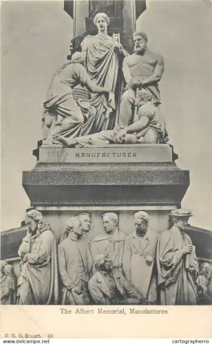 A5337 England London Albert Memorial Manufactures
