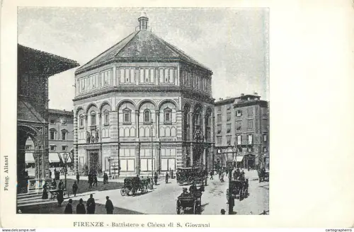 A5337 Italy Firenze Battistero e Chiesa di S Giovanni