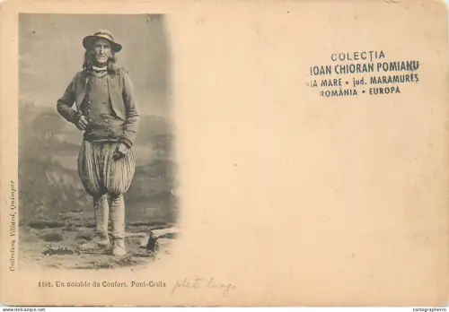 A5864 Pont-Croix un notable de Confort