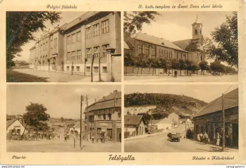 A5864 Hungary Felsogalla 1943