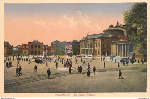 A5336 Switzerland Geneve La Place Neuve