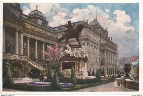 A5336 Hungary Budapest Konigliche Burg mit Prinz Eugen Denkmal