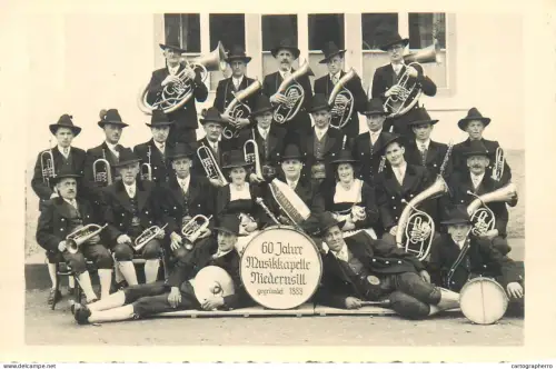 A5863 Niedernsill music band orchestra 60 Jahre
