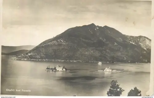 A5863 Montenegro Perast rppc 1929