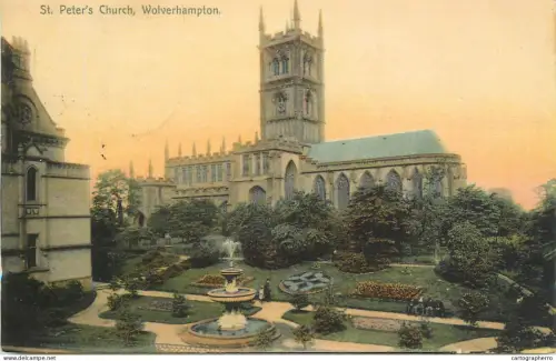 A5335 England Wolverhampton St Peter's Church