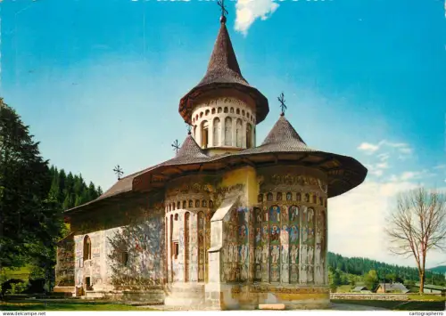 Romania Kruger publishing postcard Voronet monastery