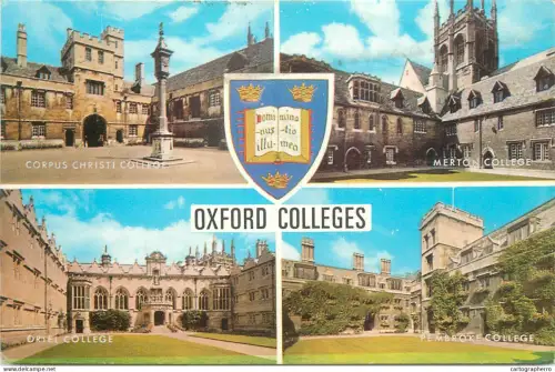 A5342 England Oxford Colleges multi view