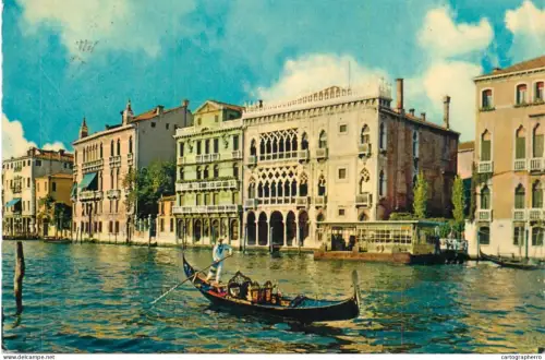 A5341 Italy Venezia Ca d'Oro gondola