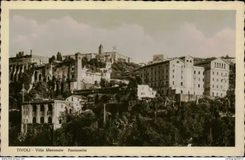 A5884 Postcard > Europe > Italy > Lazio > Tivoli villa Mecenate Pantanella