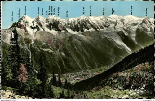 A5884 Postcard > Europe > France > [74] Haute Savoie > Chamonix-Mont-Blanc cpsm