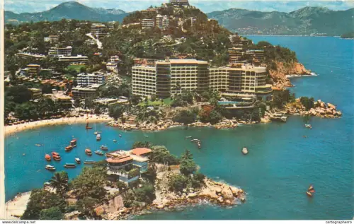 A5341 Mexico Acapulco Caleta Hotel and beach