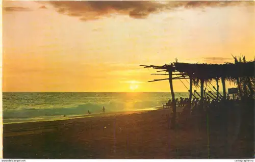 A5341 Mexico Acapulco Pie de la Cuesta sunset view