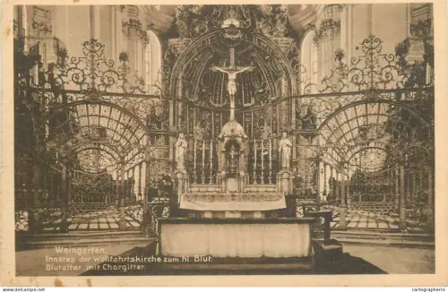 A5340 Germany Weingarten Inneres des Wallfahrtskirche zum Heilige Blut