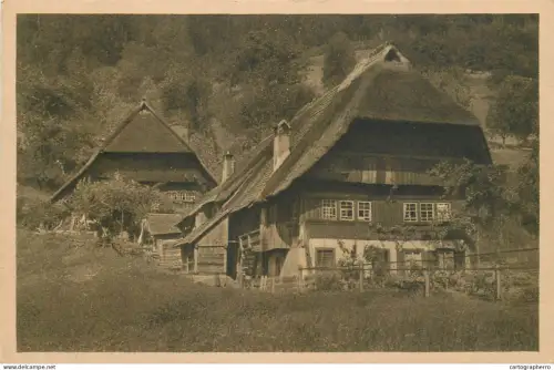A5340 Germany Schwarzwalder Bauernhauser